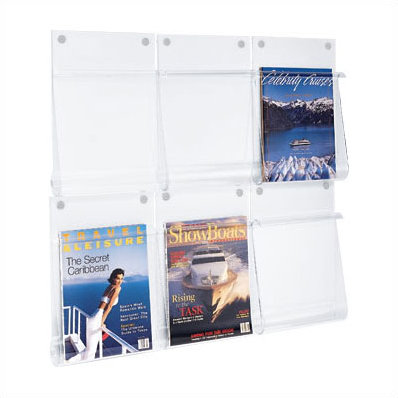 Peter Pepper 13'' H Magazine Rack