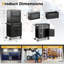 13'' W Metal Top Chest with Wheels-2095806870
