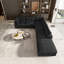 Canapé modulaire avec repose-pieds 6 pièces 6 pièces-133070280