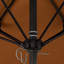 Parasol de marché octogonal 9 pi Ilsa-88137501