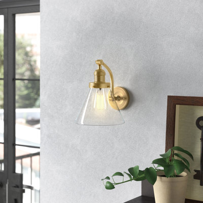 Cone 1 Light Sconce