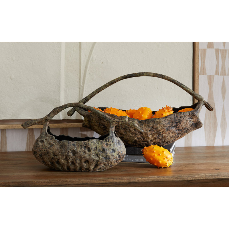 Hobitt Aluminum Decorative Bowl
