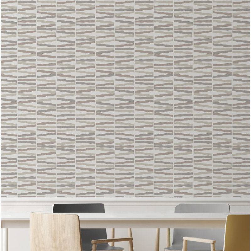 Lyndes Smooth Peel and Stick Wallpaper Panel, 24" W x 48" L