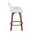Cassiopeia Fixed-Height Bar & Counter Stool with Bent Wood Legs-94885246-94885250-94885247