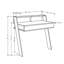 Cowork Modern Desk Dark Oak Wall Mounted With Drawer-738522678