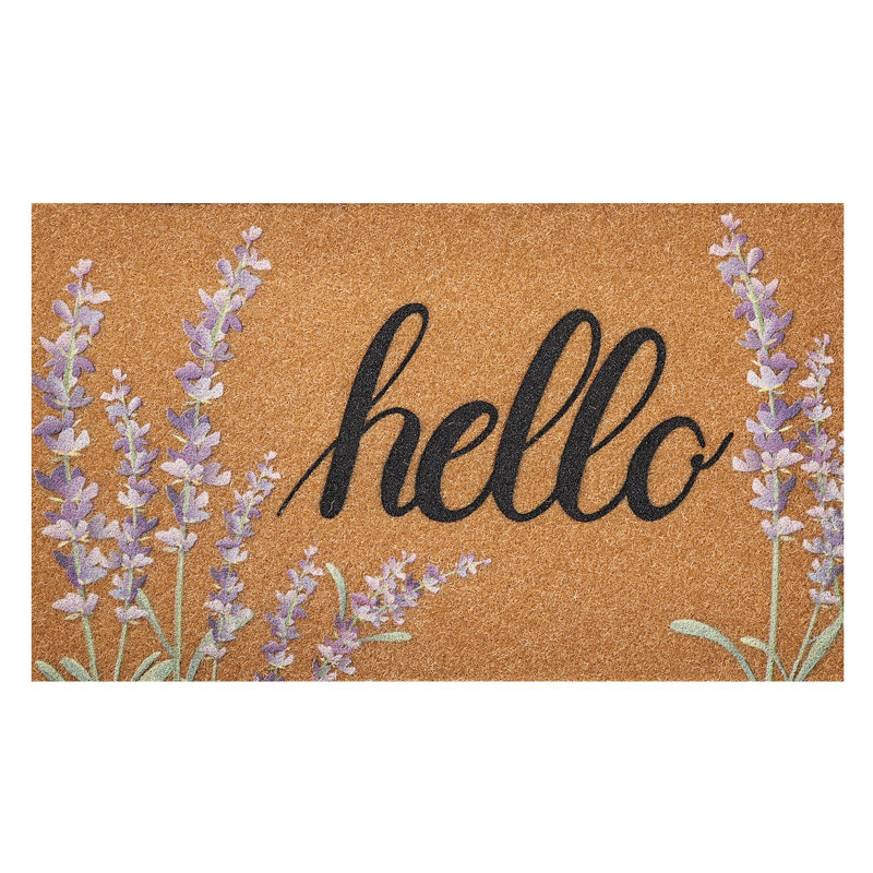 Tapis de porte antidérapant pour l'extérieur et l'intérieur: Tapis de bienvenue intérieur et extérieur durable