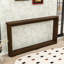 Table d'appoint moderne en bois avec motif ondulé - table de couloir étroite-1726672140