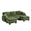 Canapé en chenille en forme de U avec repose-pieds mobile Chenille-693885796-693885818