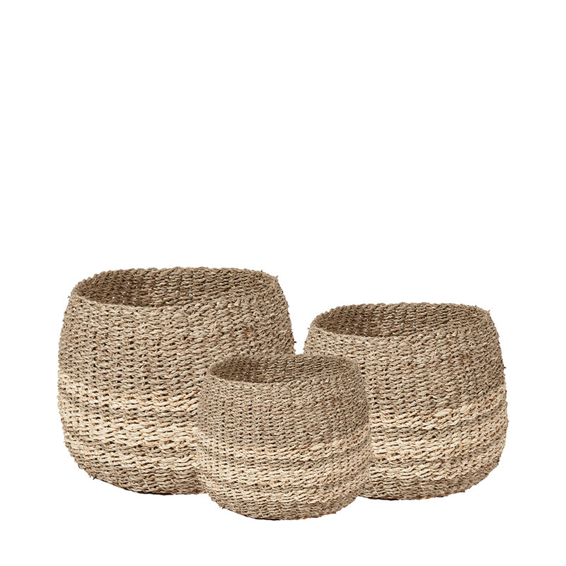 Bay Isle Home Seagrass Decorative Basket