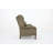 Verne 34" Wide Genuine Leather Manual Wing Chair Recliner-464974539