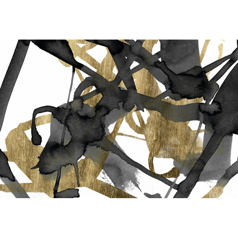 Luxe Gold II by Jennifer Goldberger - Wrapped Canvas Print, 61cm H x 91cm W