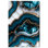 Art mural bleu sarcelle Tectonic III 