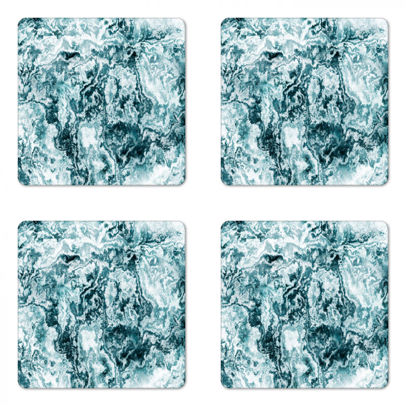 Square 4 Piece Coaster Set