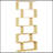 HOMCOM 75.5"H Bookcase 6 Shelf S-Shaped Bookshelf Wooden Storage Display Stand Shelf Organizer Free Standing Oak