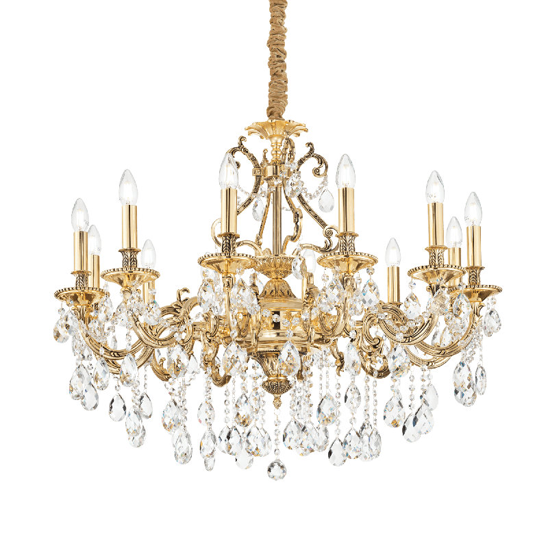 12 - Light Candle Style Chandelier