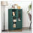 MDF Painted Cabinet Glass Doors Drawer Open Storage-1914587322