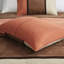 7 Piece Faux Suede Bedding - Coral King With Coverlet Comforter Ideal For Cabin Decor