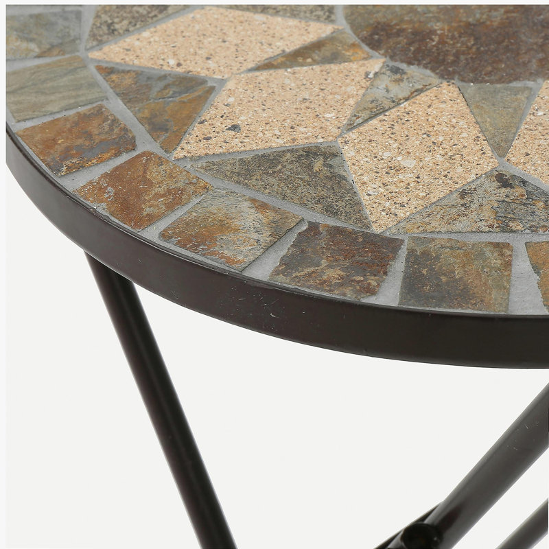 Table de bout en argent