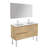 Ambra 47.5'' Double Bathroom Vanity with Ceramic Top-29885213