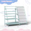 Johnson Metal Book Display, Bookshelf And Toy Storage Organizer - 4 Tier Book Shelf-1249504144