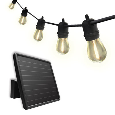 43ft. 20 LED Bulbs Solar String Lights