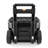 ToughBuilt Portable 2-in-1 Rolling Tool Box, Wheels & Stackable Design, Black