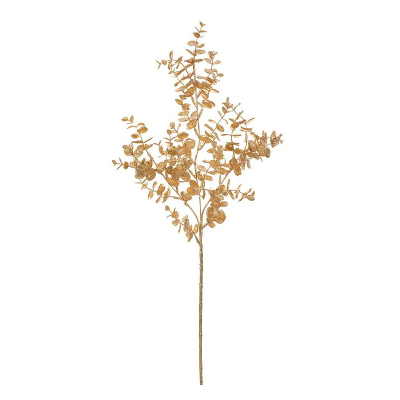 Tige d'eucalyptus scintillant doré 26 po