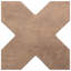 Argile Cross 7 In. X 7 In. Porcelain Floor And Wall Tile-35145699