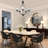 Beesley 5 - Light Sputnik Sphere Chandelier