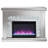 Rectangular Freestanding Fireplace Mirror