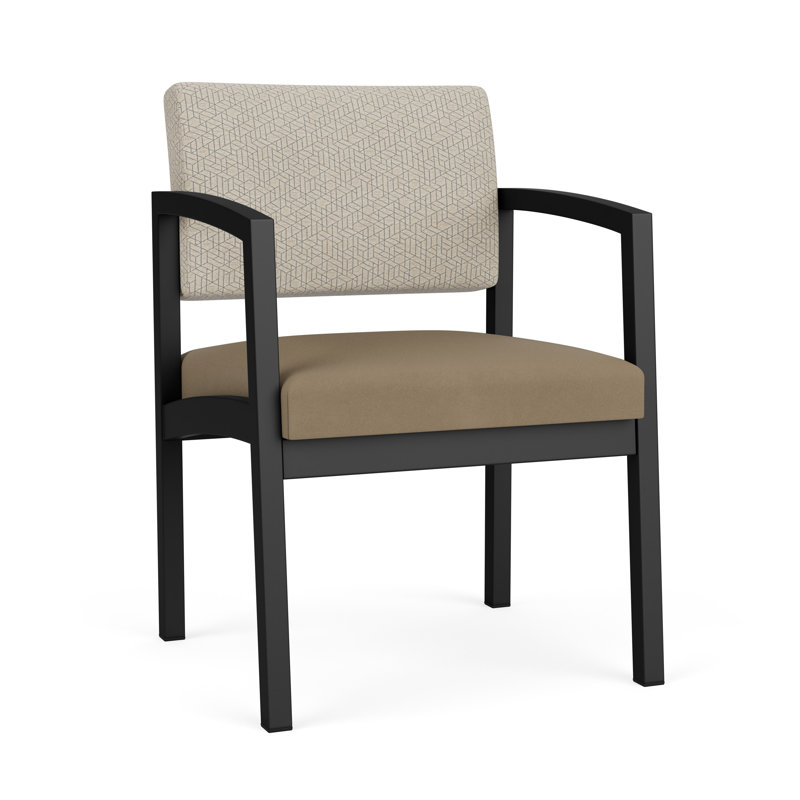 Chaise en acier Lenox, Noir, noir, noir, noir, Noir Patriot Plus - nettoyez le vinyle avec un lin