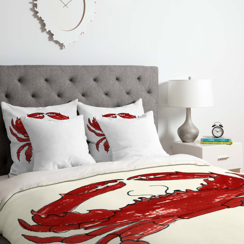 Laura Trevey Polyester Duvet Cover, King Duvet Cover + 2 King Shams