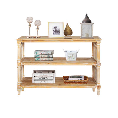 Three-Tier Console Table for Living Room, Entryway