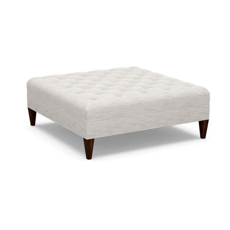 Square Ottoman, Walnut, 3906-73