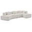 Canapé en L 140 po Modern Minimalist-1739782163
