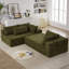 Ensemble de canapé modulaire rembourré Modern Chenille-117842199