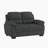 Mellitz 58'' Upholstered Pillow Top Arm Loveseat-208655414-241881826