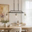 Luminaire suspendu 3 lumières Bergeson