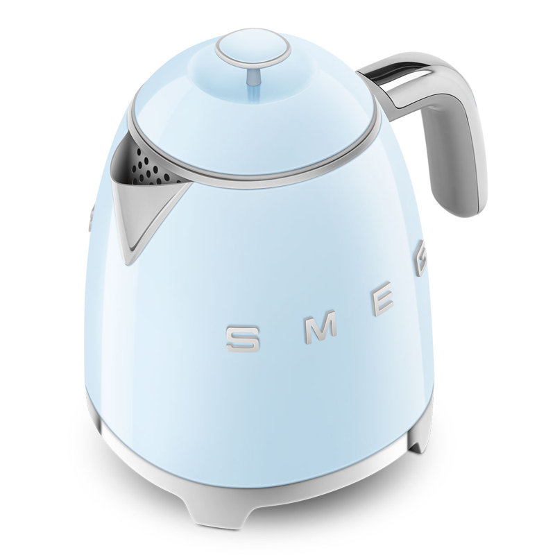 Smeg KLF05 50s Style Retro Mini Kettle 0.8L, Blue