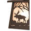 1 - Light Armed Sconce