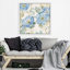 «More Blue Florals» par Lanie Loreth - Impression sur toile-130800238-130800242