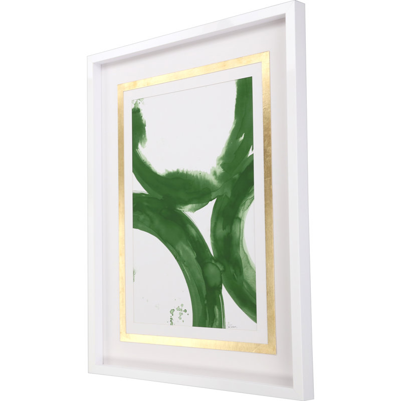 Anneaux d'eau II - peinture encadrée