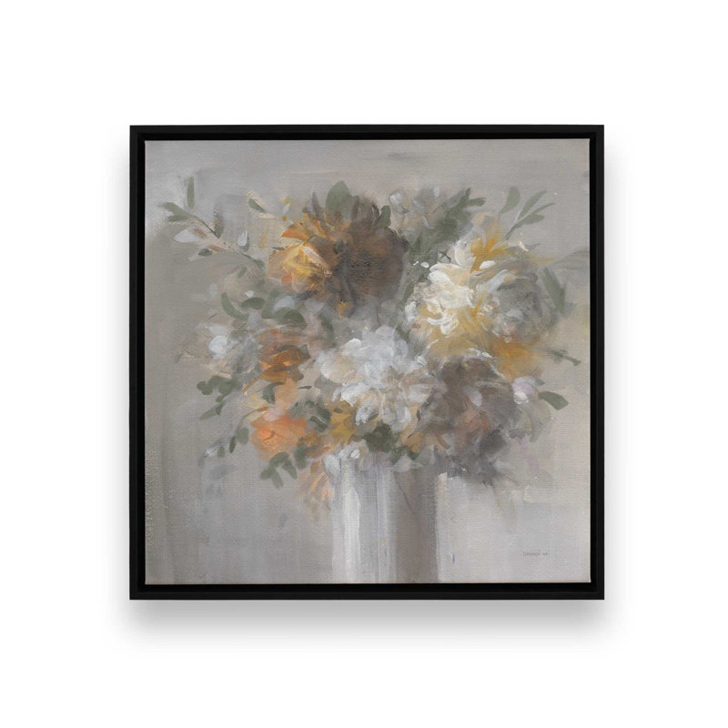 Récolte de fleurs, Toile tendue, H 12 po x l 12 po x P 1,25 po