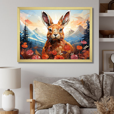 " Rabbit Energetic Hopper Geometric I "