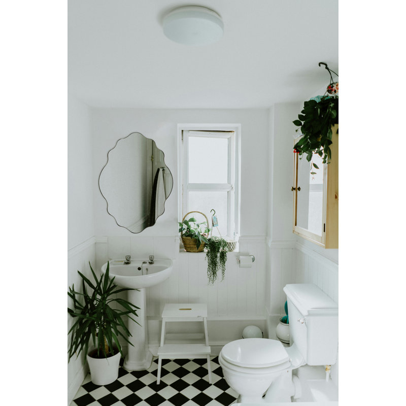 Chinenyenwa Solid Wood Asymmetrical Mirror
