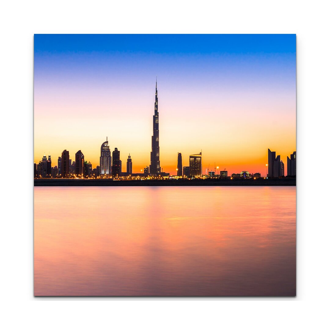 Leinwandbild Burj Khalifa in der Sonne