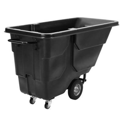 Utility Cart with Wheels 1/2 Cubic Yard Tilt Truck, 850 lb Capacity