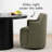 19" Upholstered Fully Assembled Swivel Dining Armchair-101219271