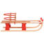 Bannerman Folding Snow Sledge with Backrest