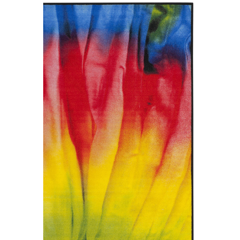 Davila Performance Machine Washable Abstract Rug, Rectangle 3'3" x 5'3"